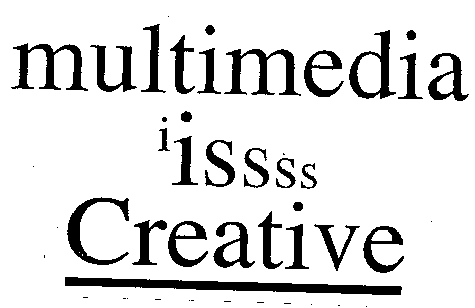 multimedia iissss Creative