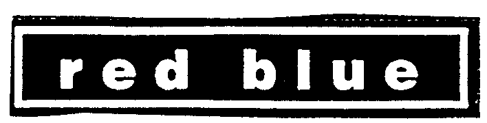 red blue