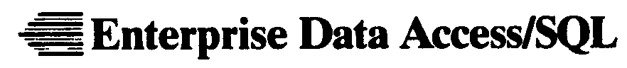 Enterprise Data Access/SQL