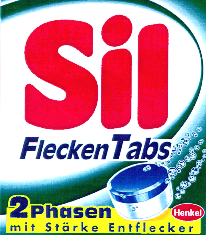 Sil Flecken Tabs 2Phasen mit Stärke Entflecker Henkel