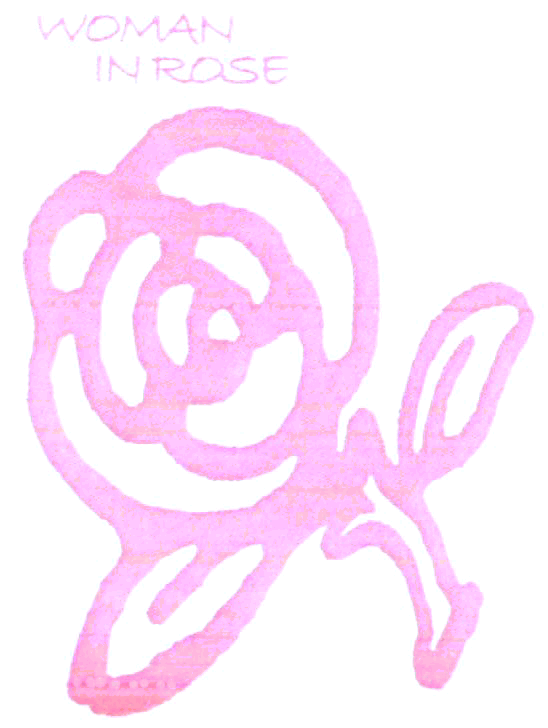 WOMAN IN ROSE