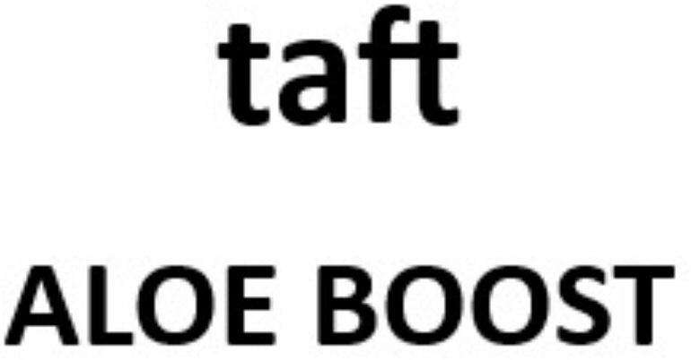 taft ALOE BOOST