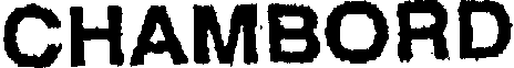 CHAMBORD
