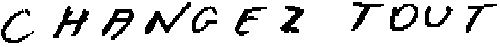CHANGEZ TOUT