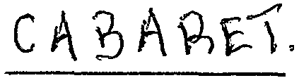 CABARET