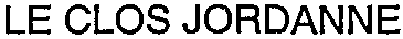 LE CLOS JORDANNE
