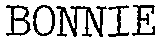 BONNIE