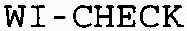 WI-CHECK