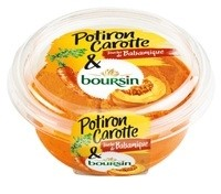 Potiron Carotte Balsamique & boursin