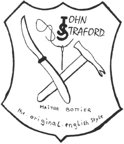JOHN STRAFORD MAITRE BOTTIER THE ORIGINAL ENGLISH STYLE
