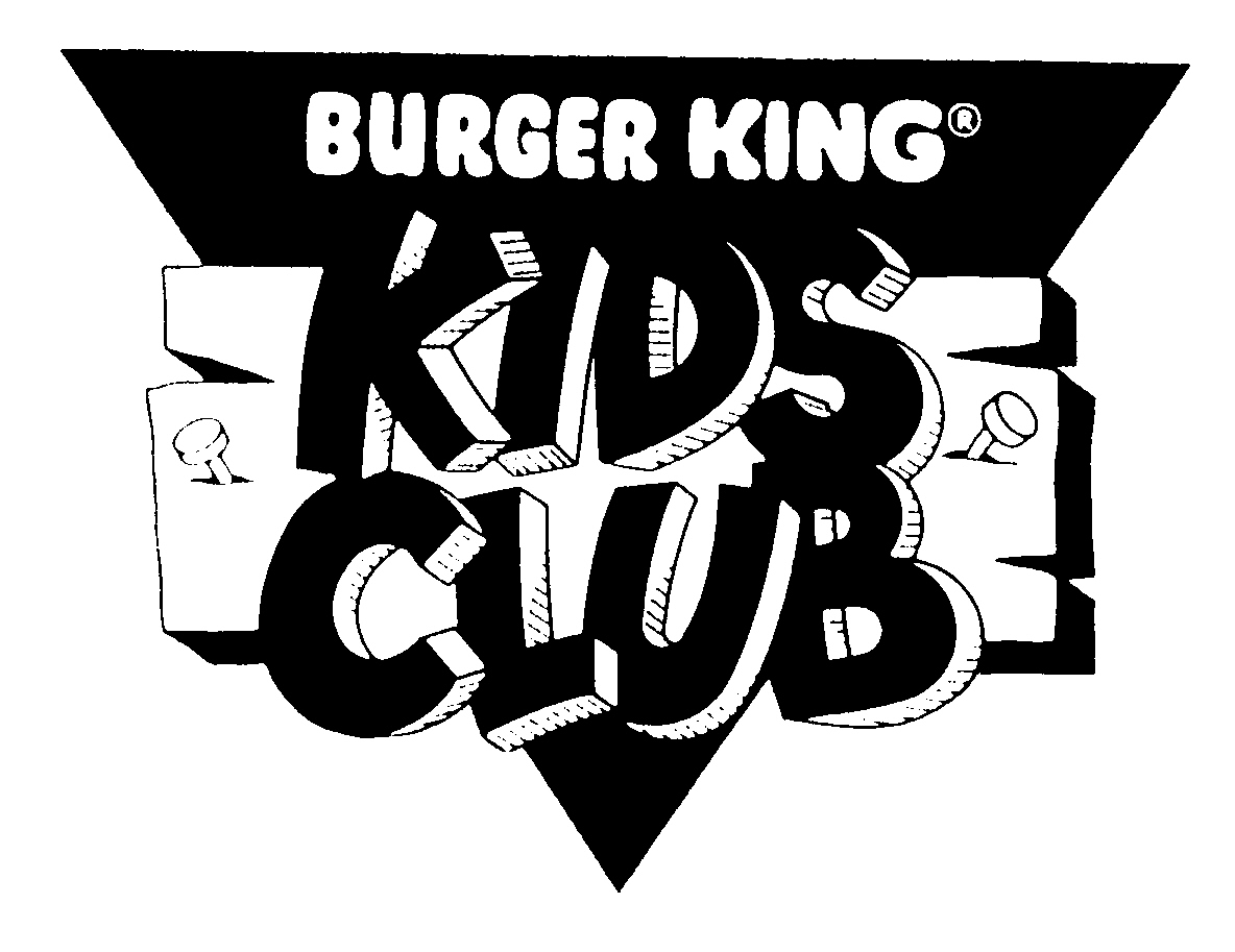 BURGER KING KIDS CLUB