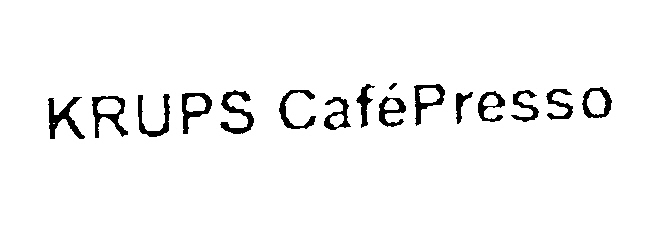 KRUPS CafePresso