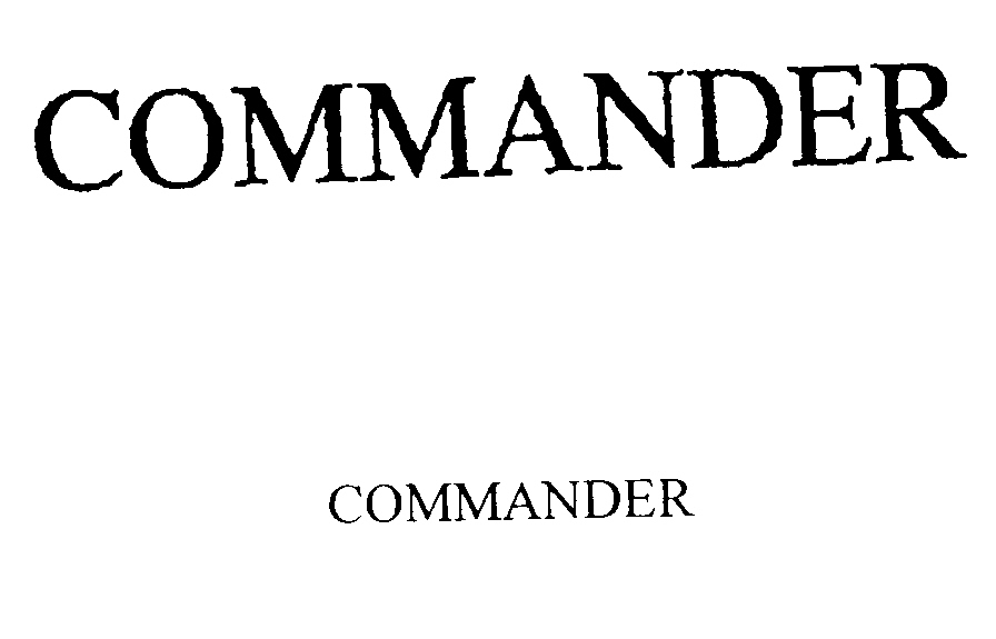 COMMANDER