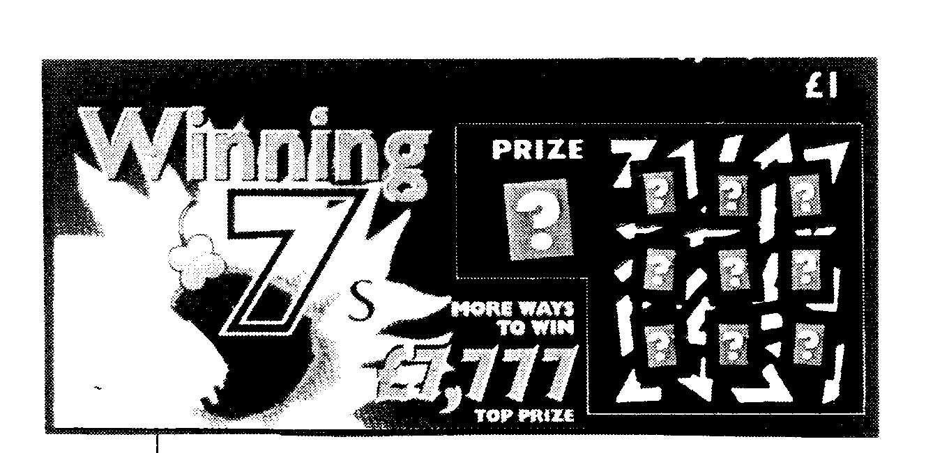 Winning 7s PRIZE MORE WAYS TO WIN $7,777 TOP PRIZE