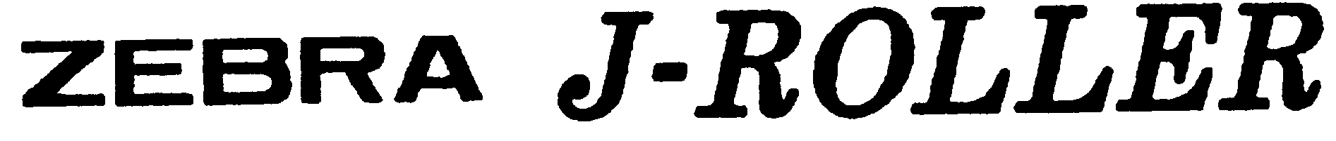 ZEBRA J-ROLLER