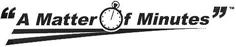 "A Matter Of Minutes"