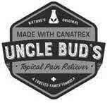 NATURE`S ORIGINAL MADE WITH CANATREX UNCLE BUD`S · TOPICAL PAIN RELIEVER · A TRUSTED FAMILY FORMULA