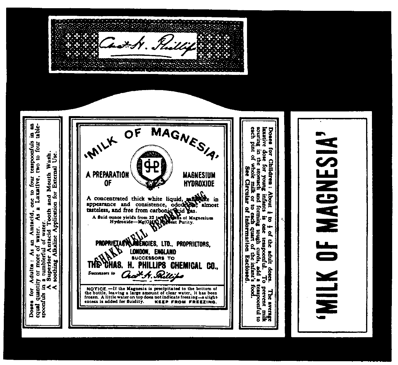 'MILK OF MAGNESIA'