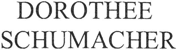 DOROTHEE SCHUMACHER