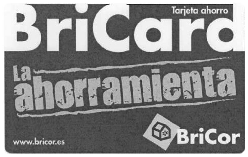 BriCard-Tarjeta Ahorro-La ahorramienta-Bricor