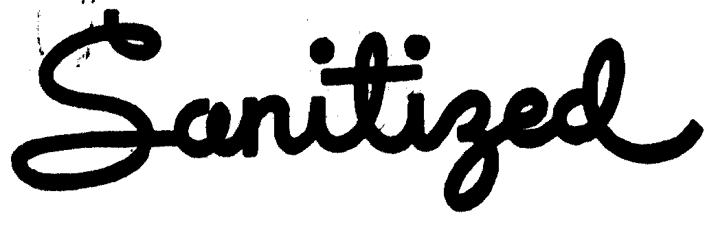 Sanitized
