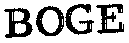 BOGE