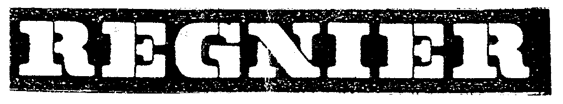 REGNIER