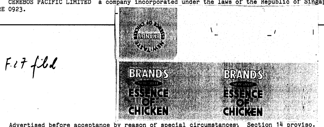 BRAND'S NEW TASTE ESSENCE OF CHICKEN
