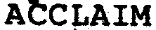 ACCLAIM