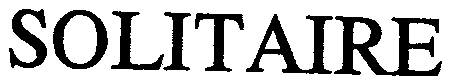 SOLITAIRE