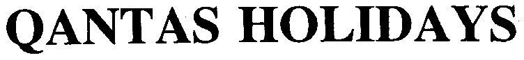 QANTAS HOLIDAYS