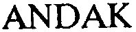 ANDAK