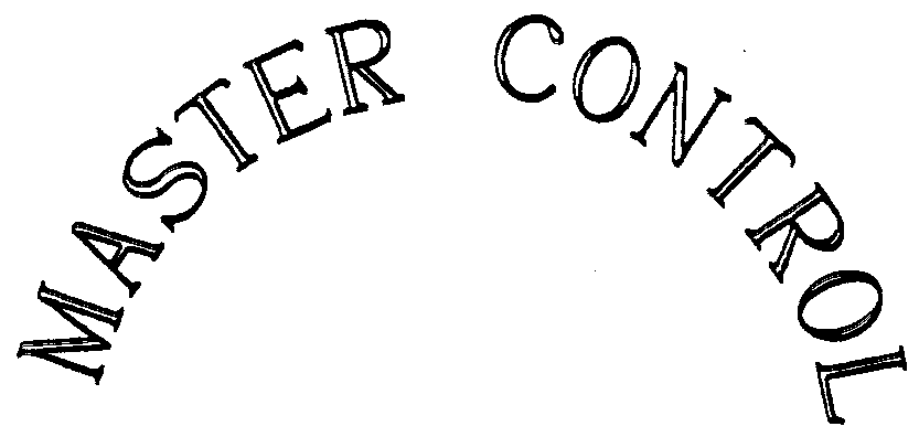 MASTER CONTROL