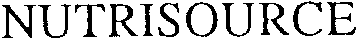NUTRISOURCE