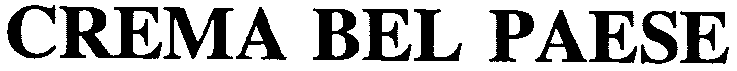 CREMA BEL PAESE