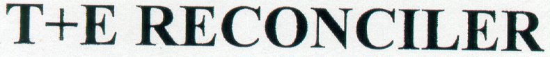 T+E RECONCILER