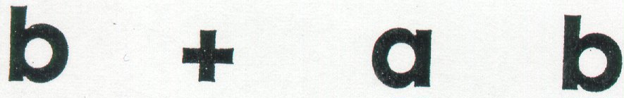 b + a b