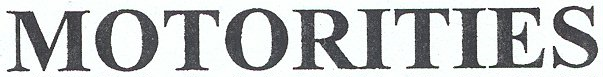 MOTORITIES
