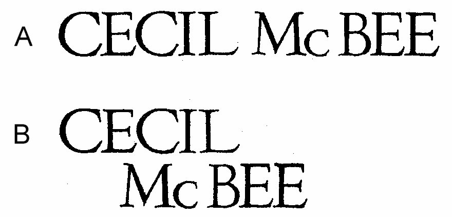 CECIL McBEE