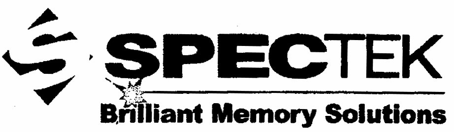 S SPECTEK Brilliant Memory Solutions