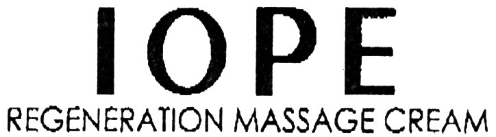 IOPE REGENERATION MASSAGE CREAM