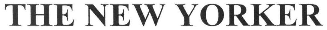 THE NEW YORKER