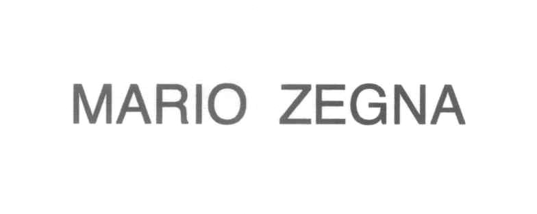MARIO ZEGNA