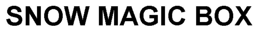 SNOW MAGIC BOX