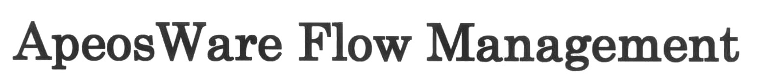 ApeosWare Flow Management