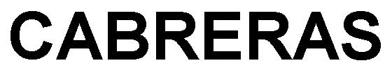 CABRERAS