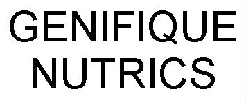 GENIFIQUE NUTRICS