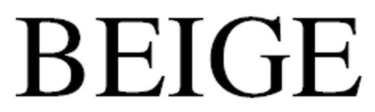 BEIGE