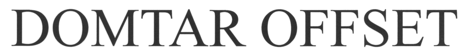 DOMTAR OFFSET