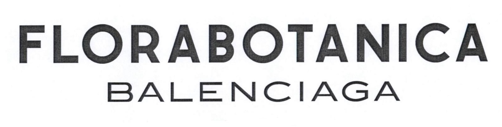 FLORABOTANICA BALENCIAGA